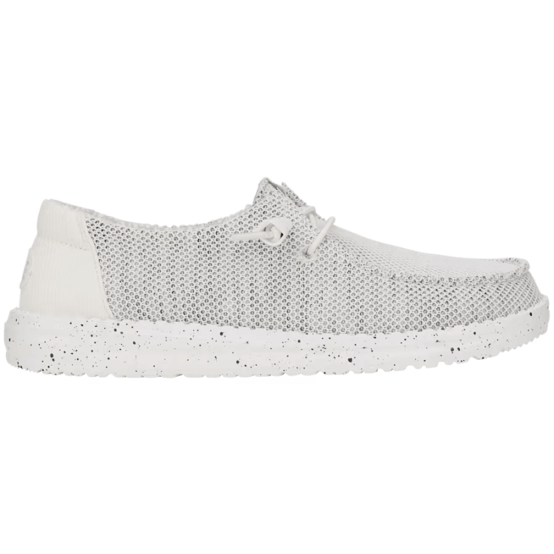 HEYDUDE Women's Wendy Stretch Sox (Stone White) - 41878-1KA