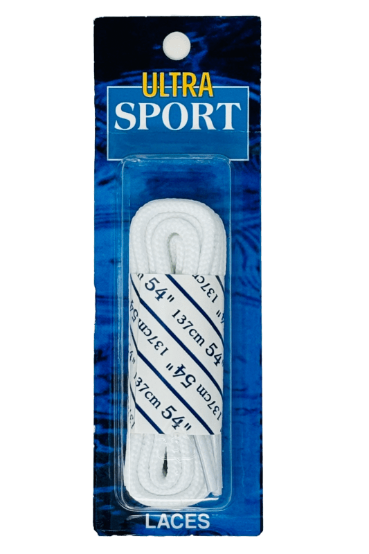 54" Round Laces (White) | Thompson Shoes