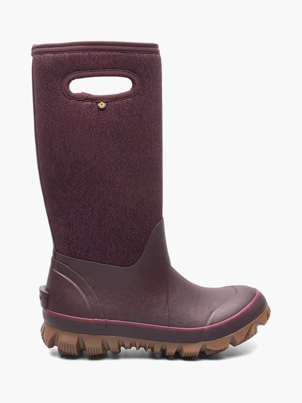Bogs Women's Whiteout Faded Pull-On Winter Boot (Wine) - 72845-609