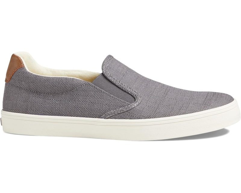 Taos Men's Hutch Canvas Slip-On (Grey) - HUT-TM0006-GRY