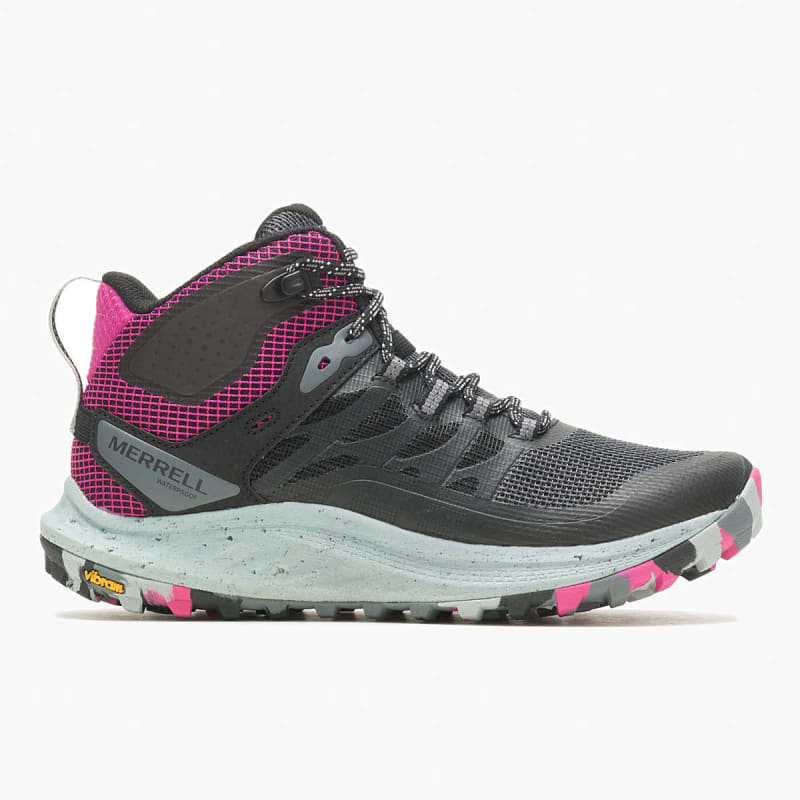 Merrell Women's Antora 3 Mid (Black/Fuchsia) - J067582