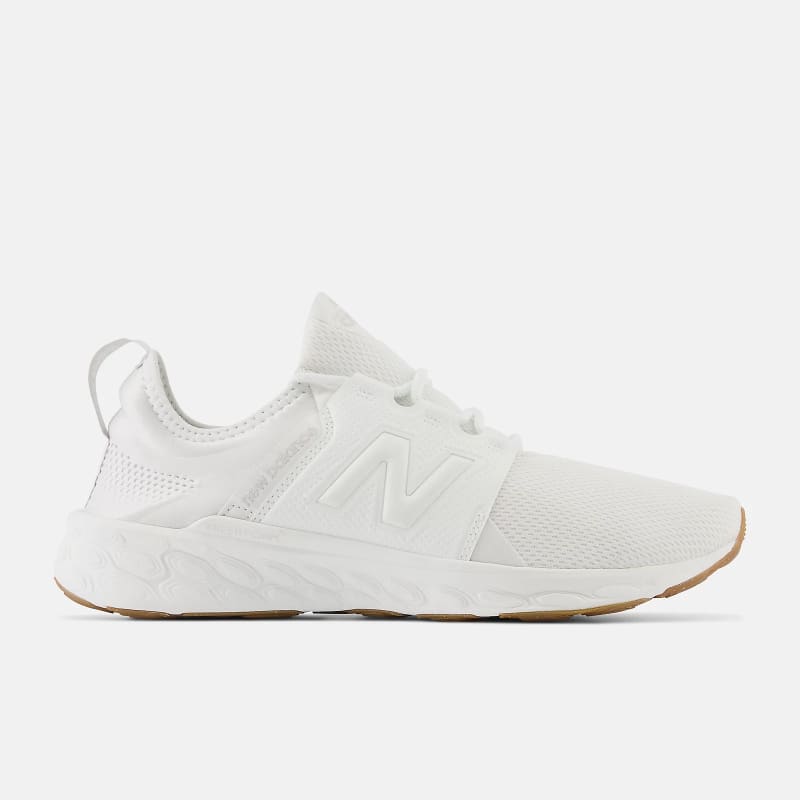 New Balance Men's Fresh Foam X Cruz v3 (White/Gum) - MCRUZLY3