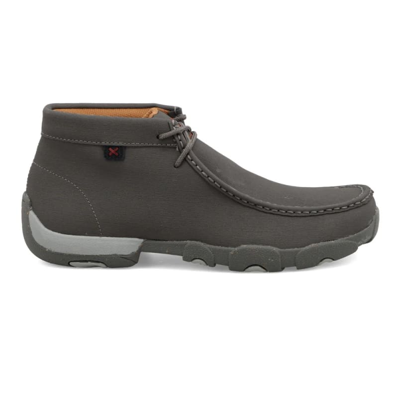 Twisted X Men's Chukka Driving Moc (Grey Distressed) - MDM0086
