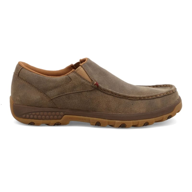 Twisted X Men's Slip-On Driving Moc (Bomber) - MXC0003