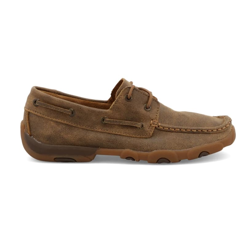Twisted X Women's Boat Shoe Driving Moc (Bomber) - WDM0003