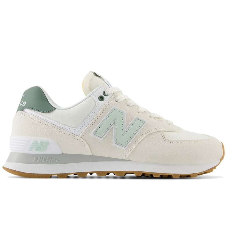 New Balance Women's 574 (Sea Salt/Spruce) - WL574CGR