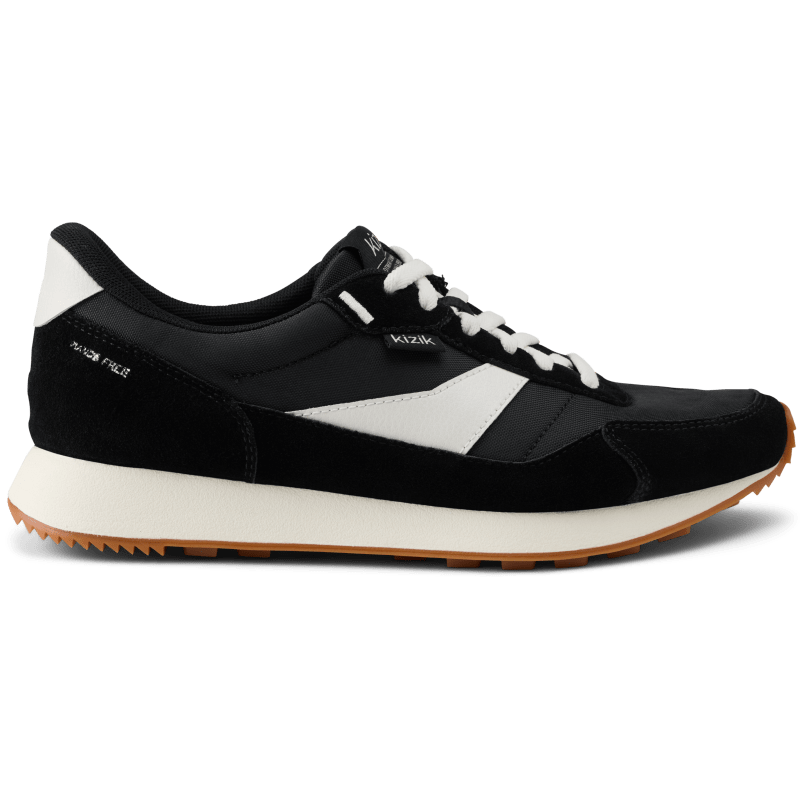 Kizik Women's Siena Slip-On Sneaker (Black/White) - WSIE-2602