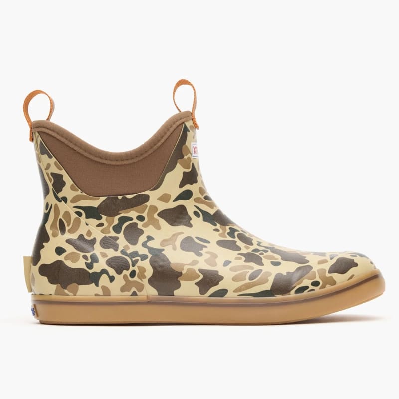 XTRATUF Men's Ankle Deck Boot (Duck Camo) - XMABDCAM