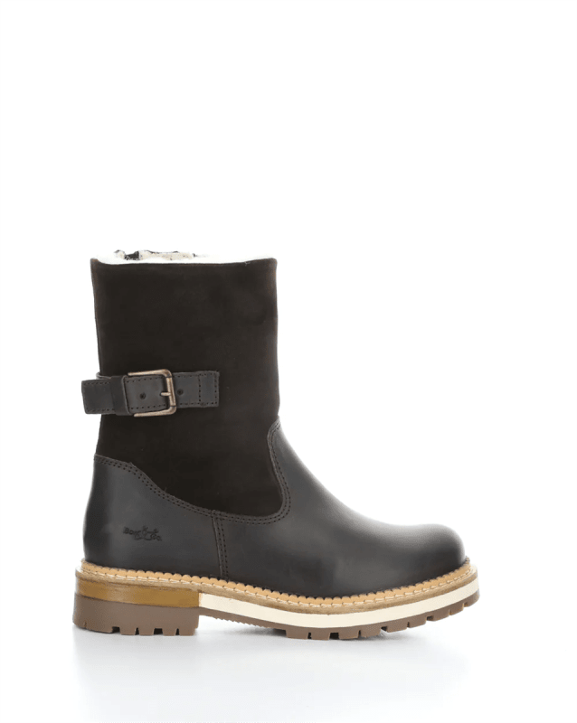 Bos & Co Women's Annex Suede Pull-On Boot (Dark Brown/Coffee)