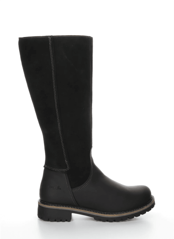 Bos & Co Women's Hudson Waterproof Pull-On Boot (Black)