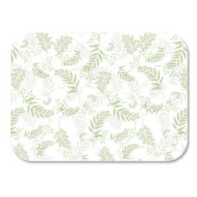 Nature's Green 13 5/8" x 18 3/4" recycled tray mats, No. 10-832739