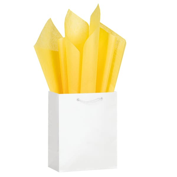 Deluxe Yellow Tissue Paper for Wrapping, 122101Y