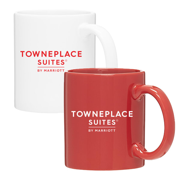 11 oz C-handle Coffee Mug, TownePlace Suites