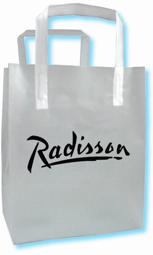 Frosted Shopping Bag, Radisson 1229444