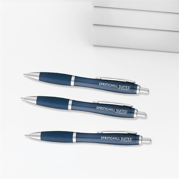 Translucent Curvacious Ballpoint Pen, SpringHill Suites BY MARRIOTT 144-PB1572-26
