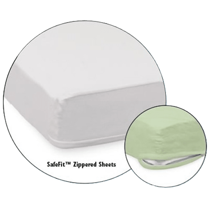 Foundations SafeFit Zippered Full Enclosure Safety Sheets, 515-ZS-P1-XX-06