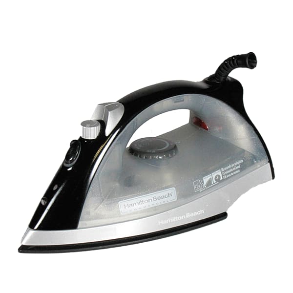 Hamilton Beach® Lightweight Iron- Black Hamilton Beach® Lightweight Iron- Black
