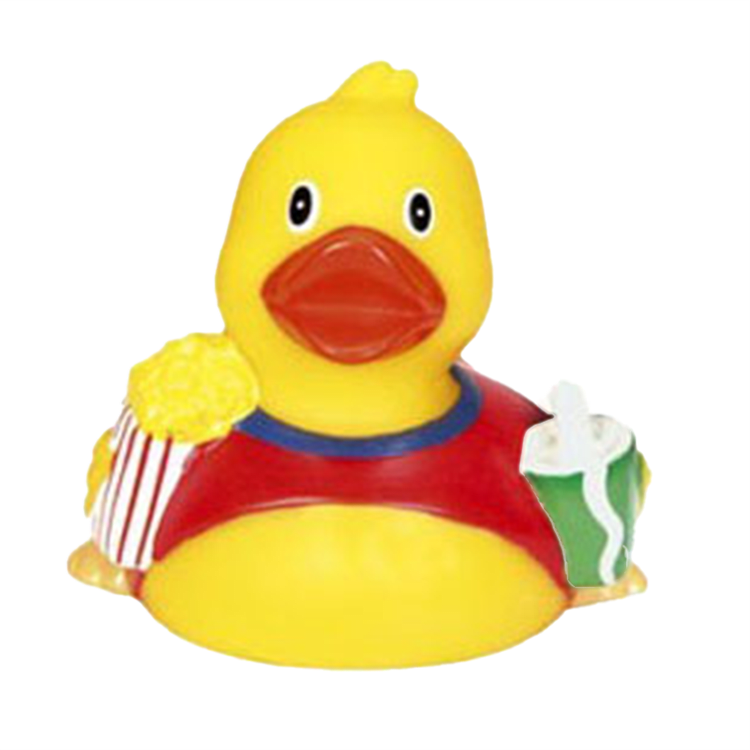 Movie Duck with Popcorn and Soda, 661-AD0005R