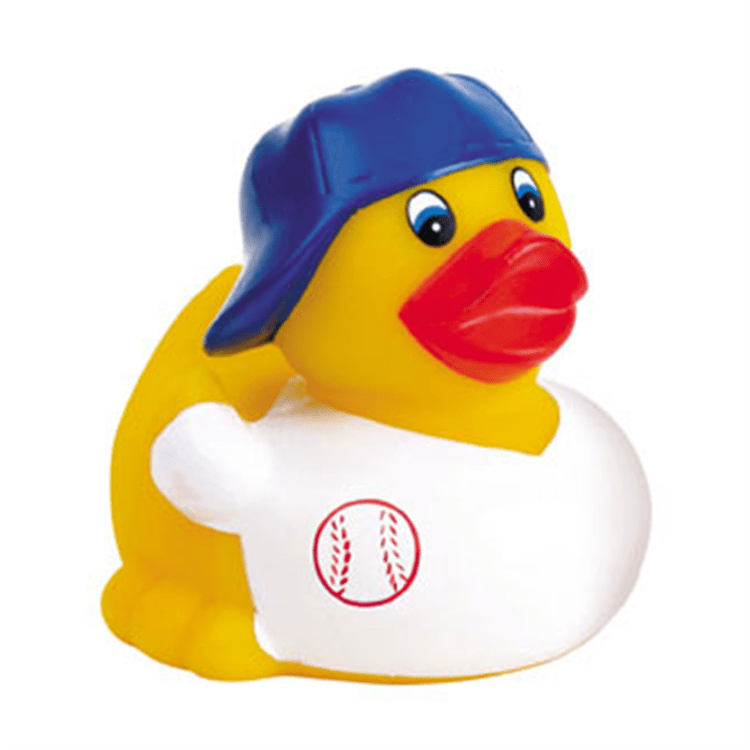 Rubber Baseball Duck