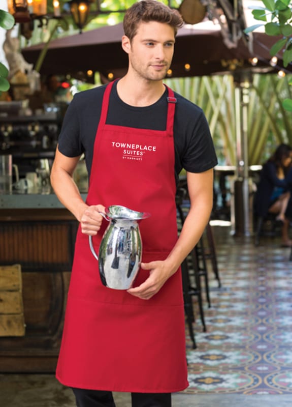 Restaurant-Standard Bib Apron, TownePlace Suites 751-A700-25