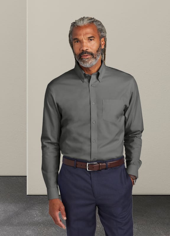 Wrinkle-Free Stretch Pinpoint Shirt, 751-BB18000