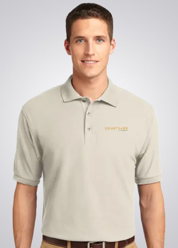 Silk Touch™ Polo Shirt,  Courtyard BY MARRIOTT