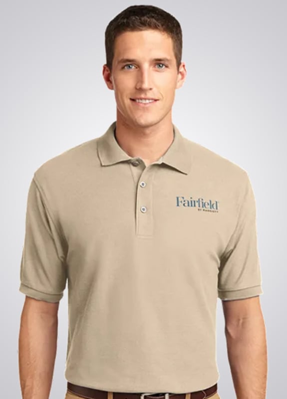 Silk Touc Short-sleeved Polo Shirt