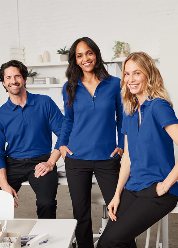 Ladies Wearever Signature Pique Long Sleeve Polo, 751-LK200LS Ladies Wearever Signature Pique Long Sleeve Polo, 751-LK200LS