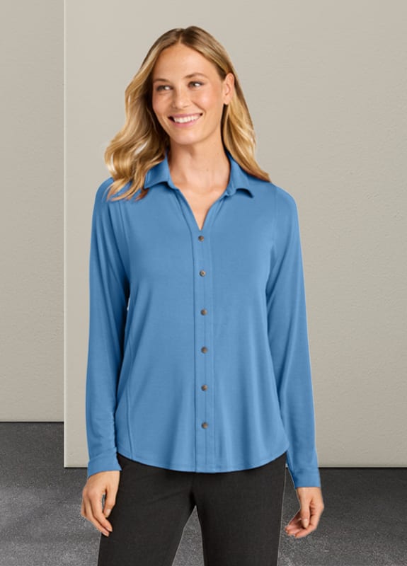 Luxe Knit Button Tunic, 751-LK5602