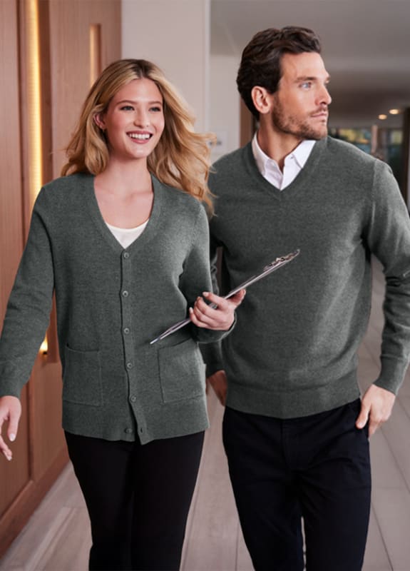 Port Authority® Ladies Easy Care Button-Up Cardigan Sweater