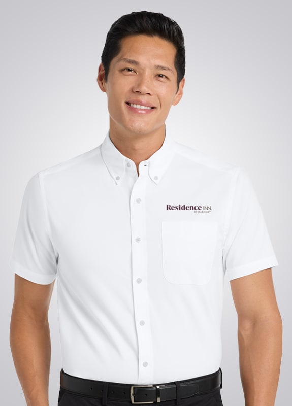 Short Sleeve Easy Care Shirt, Residence Inn BY MARRIOTT