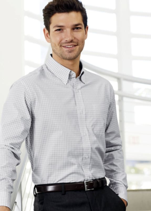 Plaid Pattern Easy Care Shirt, 751-S639