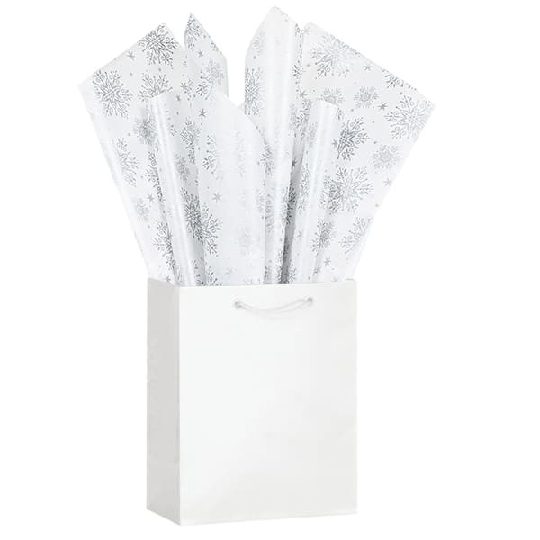 SatinWrap "Classy Snow Flakes" Tissue Paper, 765-5DGN2030382