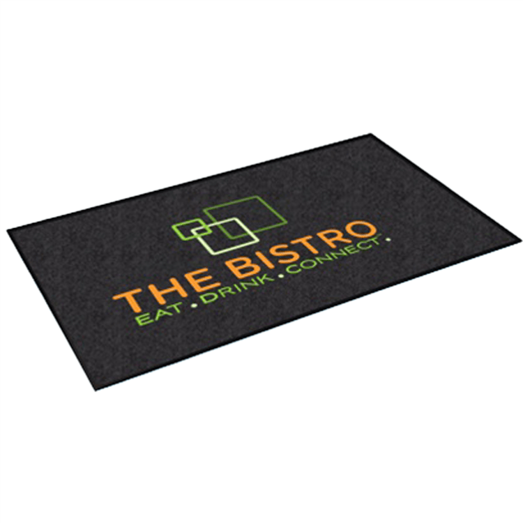 Digiprint nylon floor mat 3' x 5' "The Bistro"