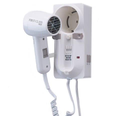 Jerdon 1200W wall mount dryer, 230V, No. 780-JWM6CD2