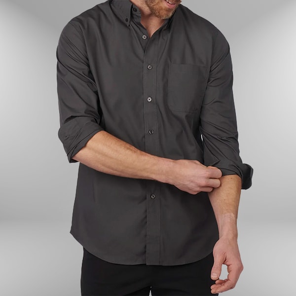 Men’s Lightweight Poplin Long Sleeve Shirt