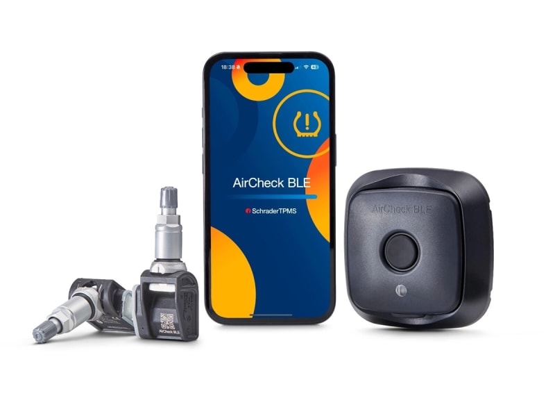 Schrader AirCheck BLE Retro fit kit with 2 sensors and range extender