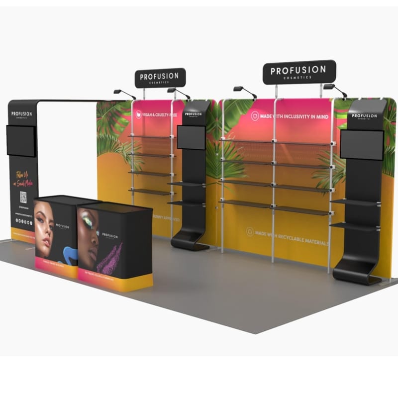 10x20 Trade Show Booths, Displays, Exhibits & Designs