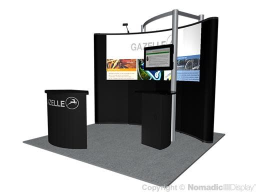 Complete Portable Pop Up Booths, Trade Show Graphics