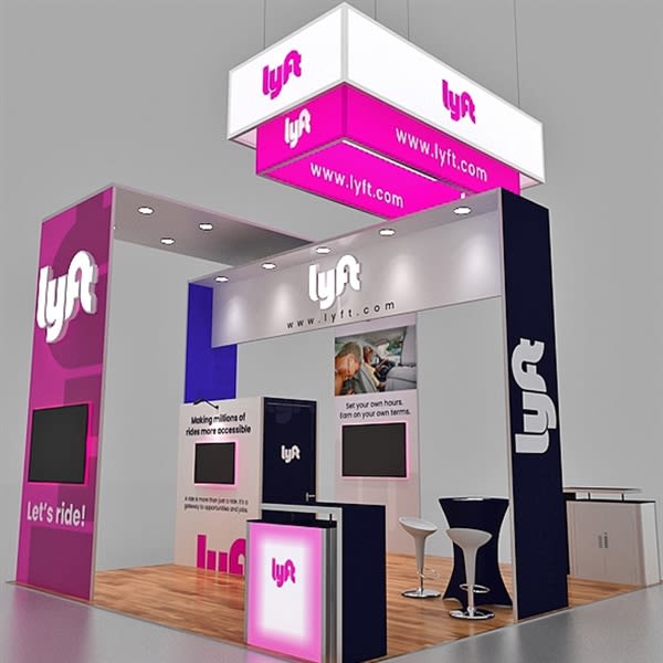 10 x 20 Trade Show Booth Design Agency