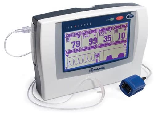 Nonin LifeSense Capnograph and Pulse Oximeter