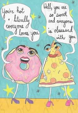 Recycled Paper Greetings Humor Funny Comic Birthday Card