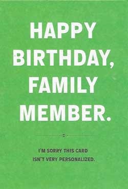 Recycled Paper Greetings Humor Funny Comic Birthday Card