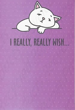 Recycled Paper Greetings Humor Missing You Greeting Card, Funny Missing You Card