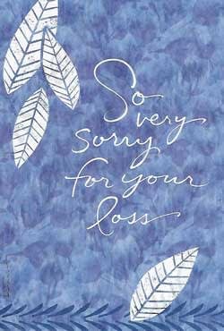 Recycled Paper Greetings Sympathy Greeting Card, Expression of Sympathy Greeting Card