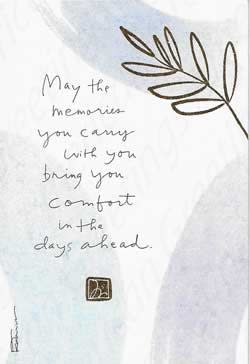 American Greetings Sympathy Greeting Card