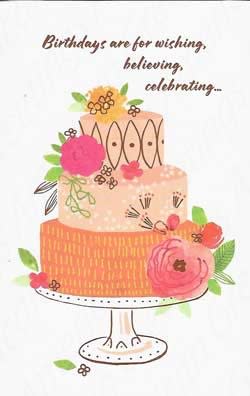 American Greetings Birthday Card