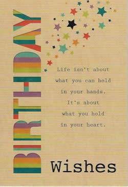 American Greetings Birthday Card