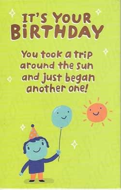 American Greetings Birthday Card