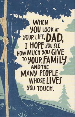 Inspirational and religious father, dad birthday card